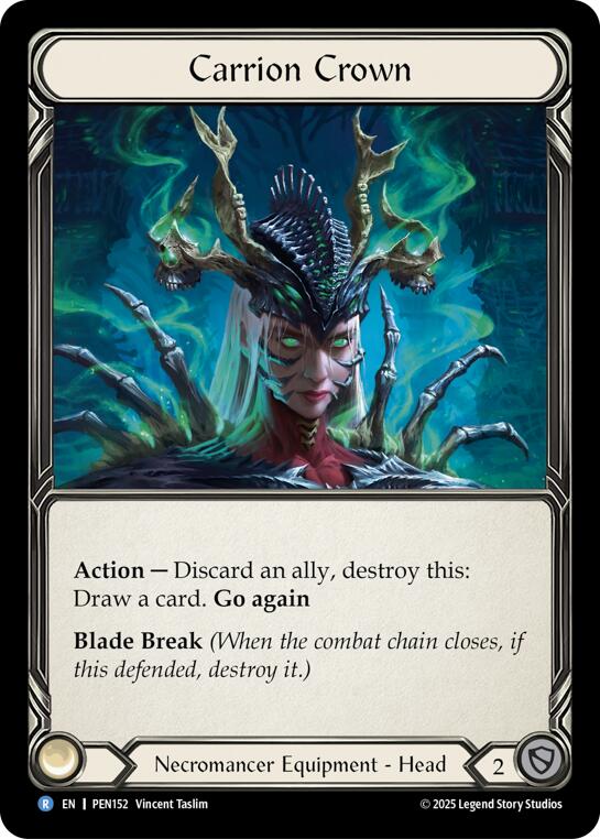 Carrion Crown [PEN152] (Compendium of Rathe)  Cold Foil