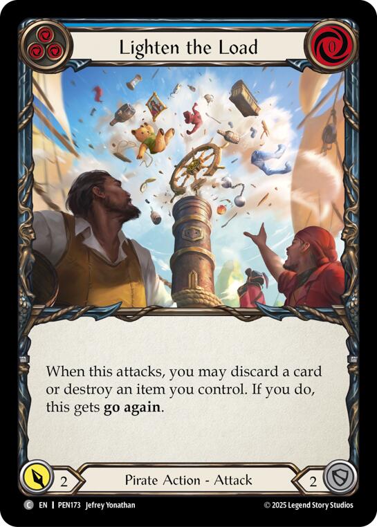 Lighten The Load (Blue) (Regular) [PEN173] (Compendium of Rathe)