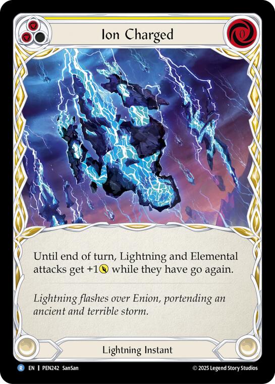 Ion Charged (Yellow) (Regular) [PEN242] (Compendium of Rathe)