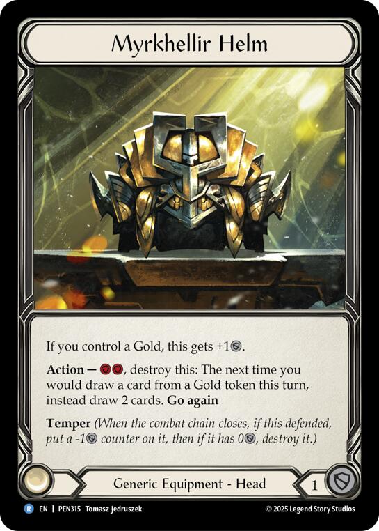 Myrkhellir Helm [PEN315] (Compendium of Rathe)