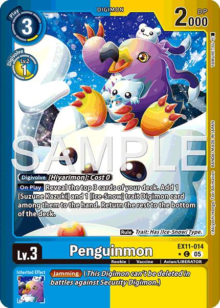 Penguinmon [EX11-014] (Limited Foil) [Dawn of Liberator]