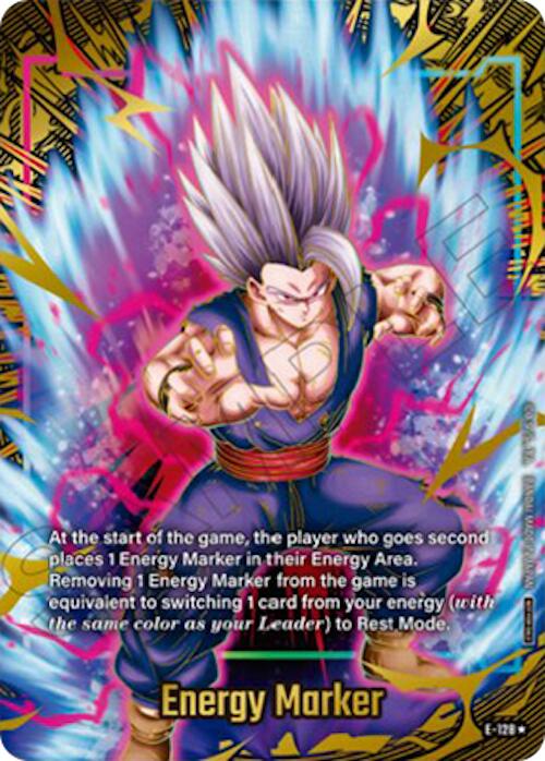 Energy Marker (Gold-Stamped) (E-128) (E-128) [Tournament Promotion Cards]
