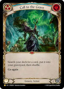 Call To The Grave (Blue) (Gold) [ANQ019] (Compendium of Rathe - Antiquity Pack)  Rainbow Foil