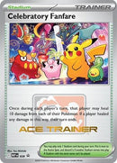 Celebratory Fanfare (028) (Ace Trainer) [Mega Evolution Promo]