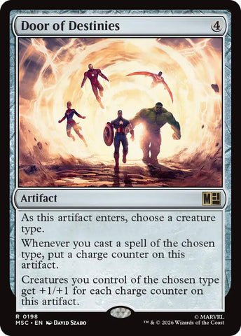 Door of Destinies (Surge Foil) [Marvel Super Heroes Commander]