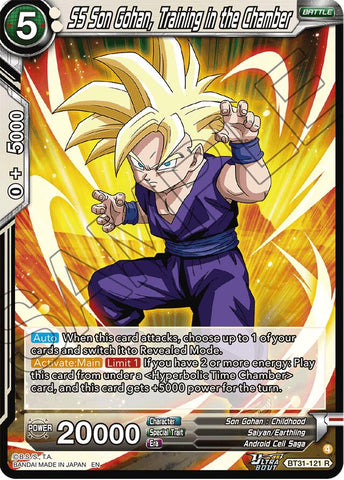 SS Son Gohan, Training in the Chamber (BT31-121) [Impact Beyond Dimensions]
