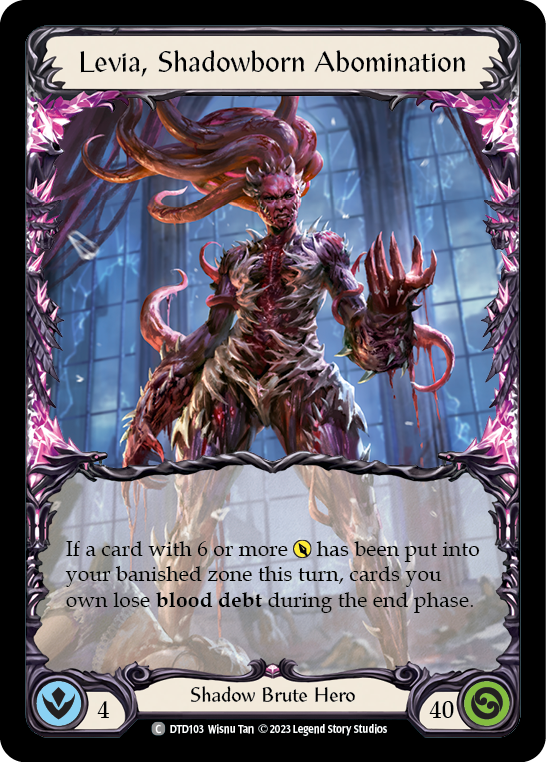 Levia, Shadowborn Abomination [DTD103] (Dusk Till Dawn)