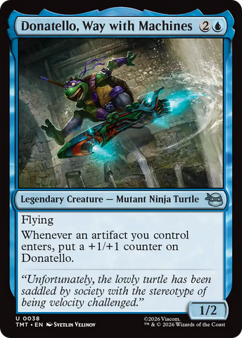 Donatello, Way with Machines [Teenage Mutant Ninja Turtles]