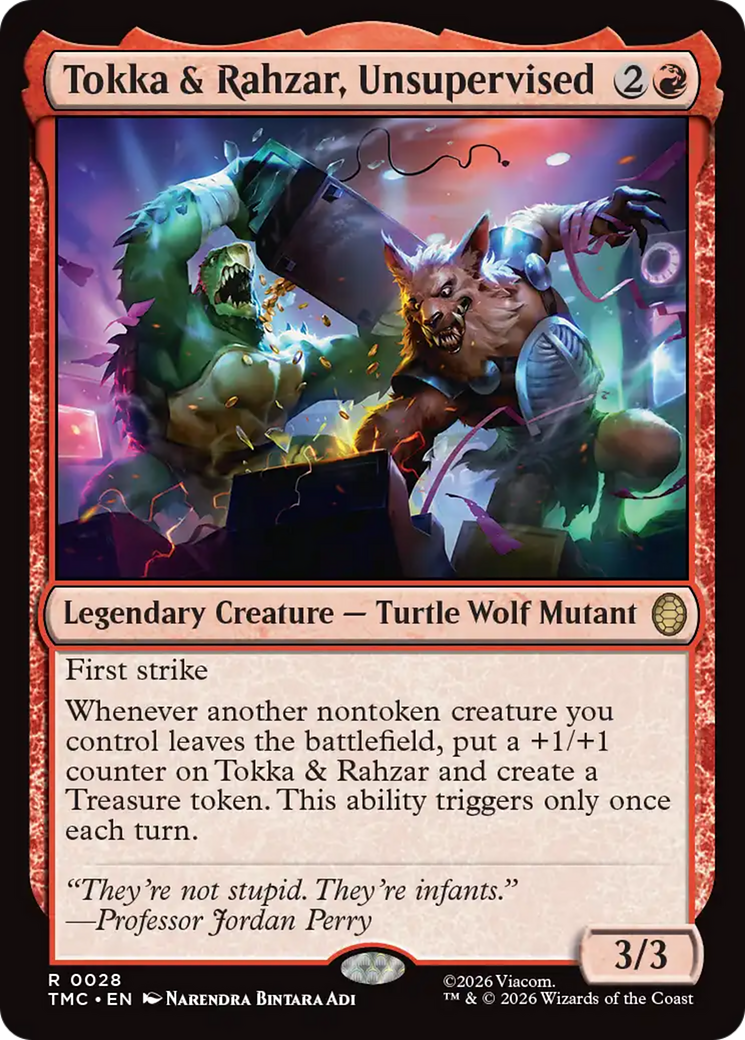 Tokka & Rahzar, Unsupervised [Teenage Mutant Ninja Turtles Commander]