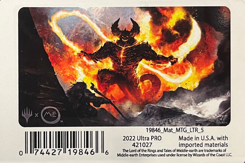 Ultra Pro Playmat LTR Tales of Middle Earth Balrog