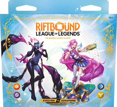 Riftbound Showdown deck - EVELYNN VS SERAPHINE