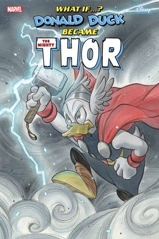 What If Donald Duck Became Thor #1 Peach Momoko VAR