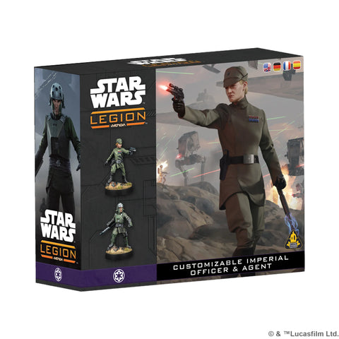 Star Wars: Legion - Galactic Empire Customizable Imperial Officer & Agent