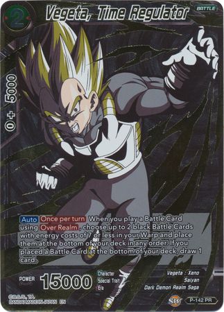 Vegeta, Time Regulator (P-142) [Promotion Cards]