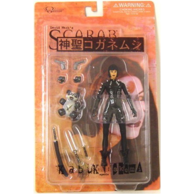 David's Mack's Kabuki Agents: Scarab Action Figure - Akemi B (Damaged Box)