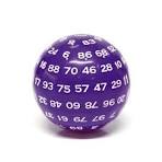 100 Sided Die - Purple