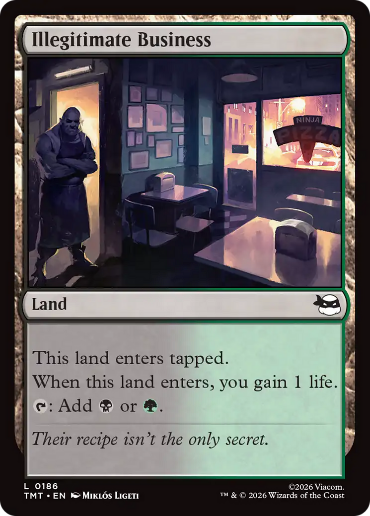 Illegitimate Business [Teenage Mutant Ninja Turtles]