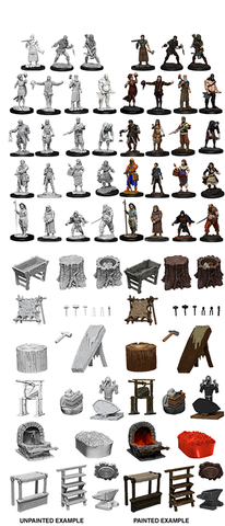 Wizkids Deep Cuts: Townspeople & Accessories