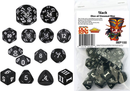 Unleashed Arcana Dice - Black