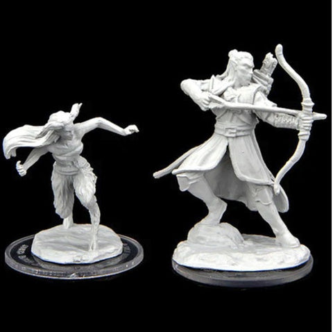 Critical Role Unpainted Miniatures: Verdant Guard Marksman & Satyr