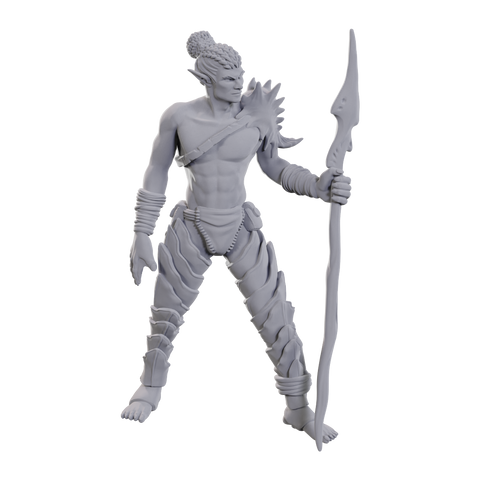Nolzur's Marvelous Miniatures: Sea Elf Leader