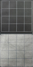 Chessex Megamat Reversible Black/Grey 1" Square 34.5"48" (88cm x 122cm) CHX97480