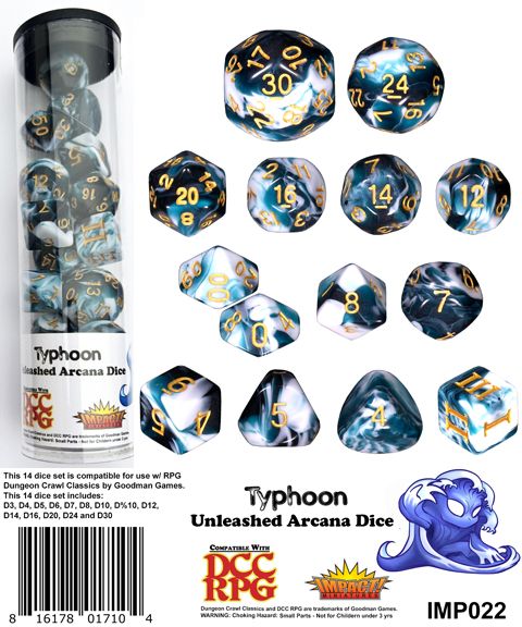 Dungeon Crawl Classics Dice: Typhoon