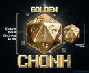 1-Up Dice - GOLDEN CHONK Mythical Sword D20