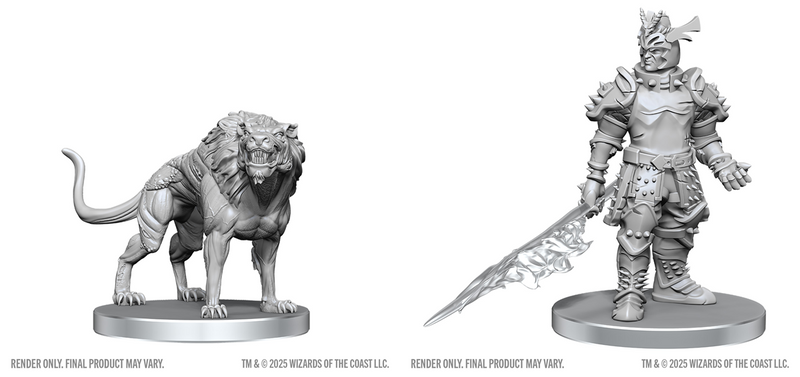 Nolzur's Marvelous Miniatures: Hell Hound & Narzugon