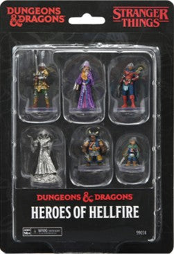 Dungeons & Dragons: Stranger Things - Heroes of Hellfire Miniatures