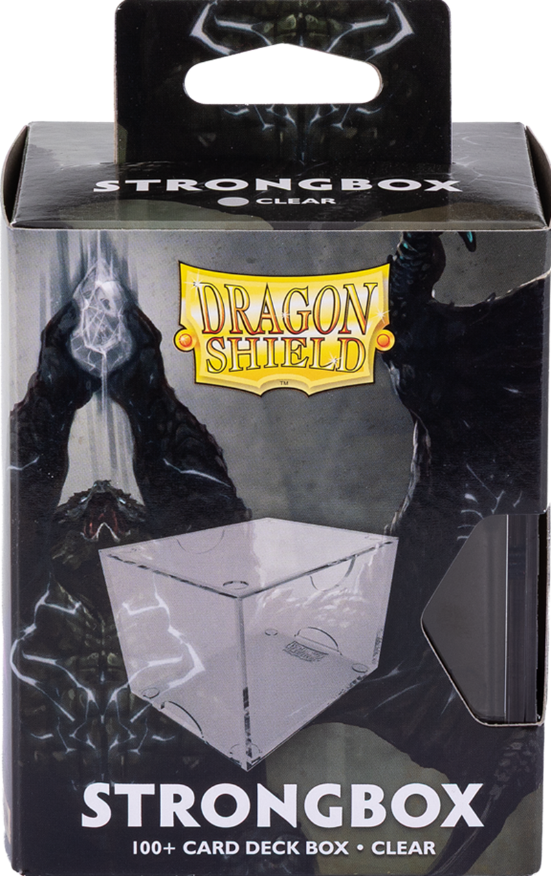 Dragon Shield Strongbox 100+ Card Deck Box Clear