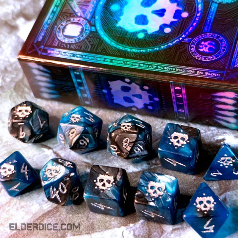 Vast Grimm Elder Dice: The Grimm Polyhedral Dice Set