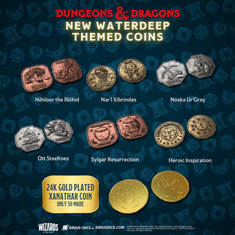 Xanathar's Treasure: Treasure Pack Dice Sets