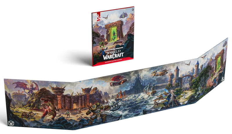 Dungeons & Dragons 2024: World of Warcraft Dungeon Master's Screen