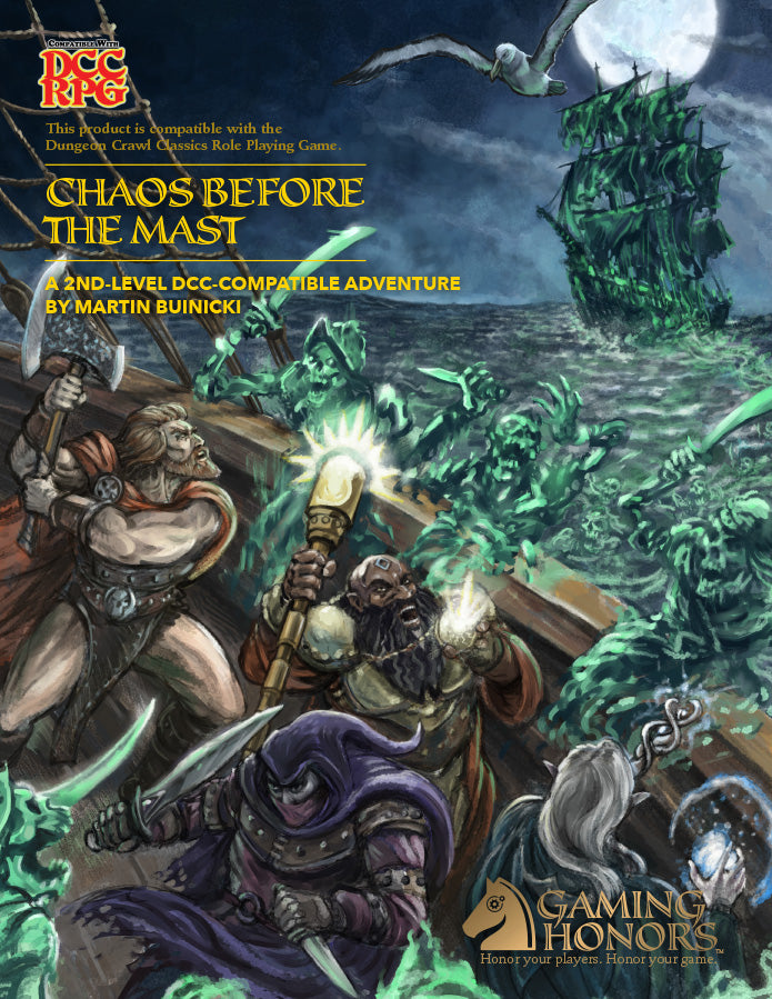 Chaos Before the Mast: A 2nd Level DCC Compatible Adventure