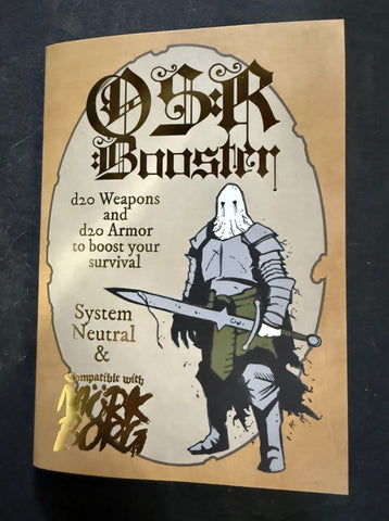 OSR Booster - System Neutral & Mork Borg Compatible