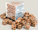 36 12mm Speckled Rust/black D6 Dice Block - CHX25933