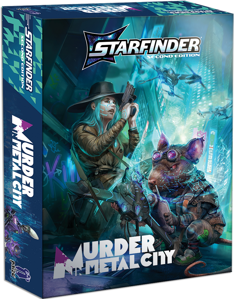 Starfinder 2E: Murder in Metal City Deluxe Adventure
