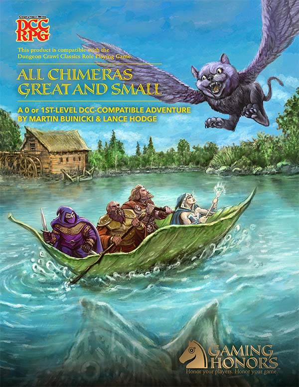 All Chimeras Great and Small: A 0-1st Level DCC Compatible Adventure