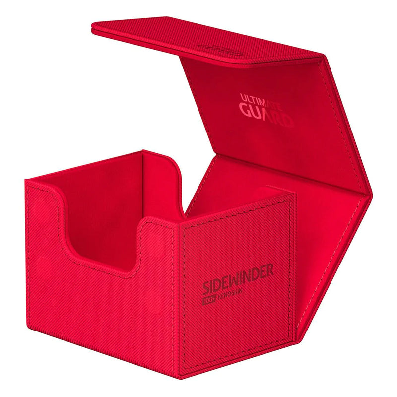 Ultimate Guard - Deck Case 100+ Sidewinder Xenoskin - Monocolor Red