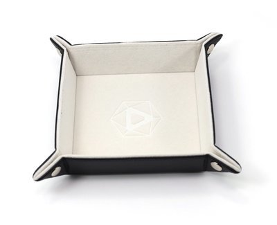 Die Hard Folding Square Tray w/ Cream Velvet