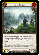 Seek Horizon (Yellow) (Rainbow Foil) [U-MON252-RF] Unlimited Rainbow Foil