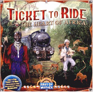 Ticket to Ride Map Collection: Volume 3 - The Heart of Africa