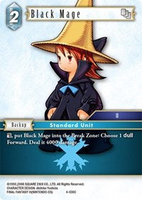 Black Mage - 4-030C - Foil