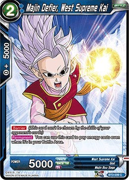 Majin Defier, West Supreme Kai [BT3-039]
