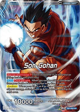 Son Gohan // Son Gohan, Leader of Universe 7 [TB1-025]
