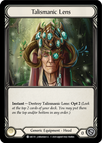 Talismanic Lens [ARC151] Unlimited Edition Normal