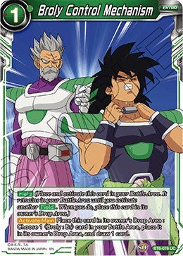 Broly Control Mechanism [BT6-076]