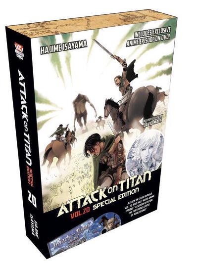 Attack On Titan GN Vol 20 Special Edition With Dvd