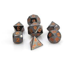 RPG Set - Sinister Chrome w/ Orange